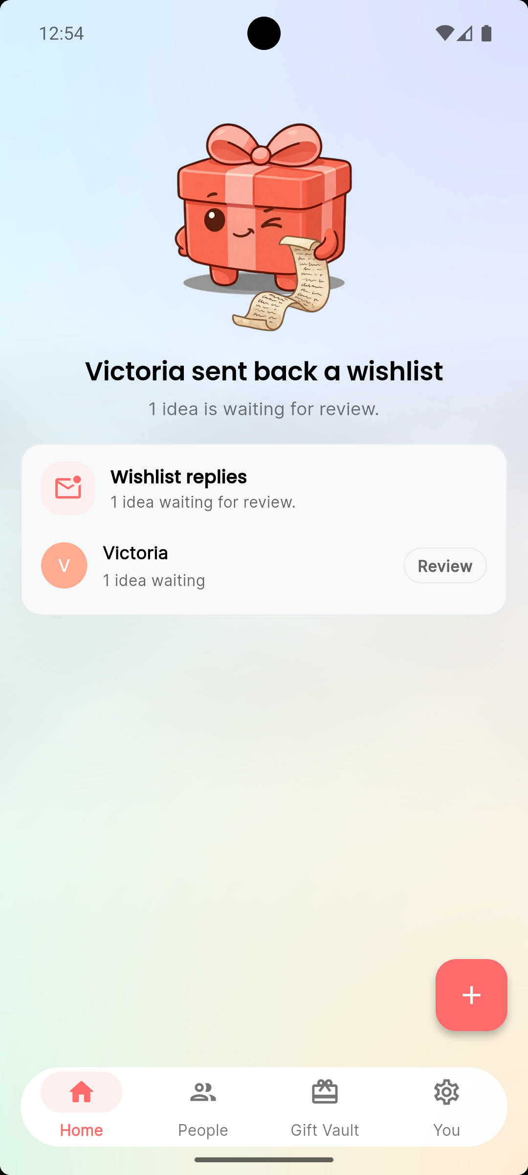 Wishlists preview